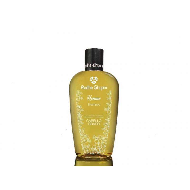 Shampoo Henna Oleoso Cabelo Radhe Shyam 250 ml