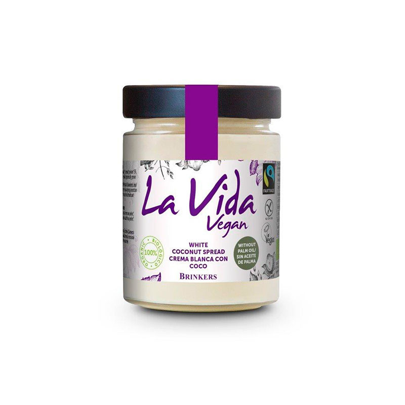 Crema Blanca con Coco La Vida Vegan 270 g