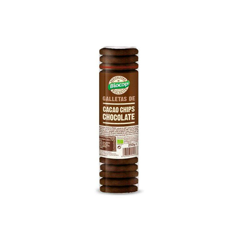 Galletas de Cacao con Chocolate Biocop 250 g