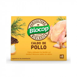 Caldo de Pollo Biocop 6x11 g