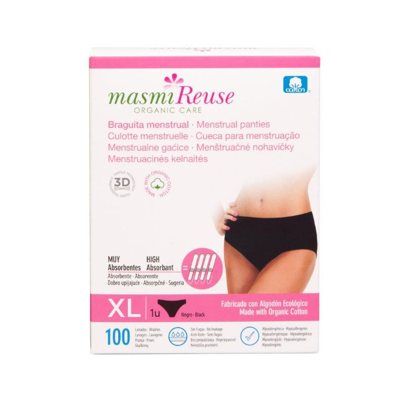 Comprar Braguita Menstrual Masmi Talla XL - Braguitas Menstruales Mujer