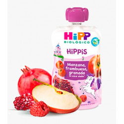 HIPP Organic Pomegranate Raspberry Pouch 100 gr