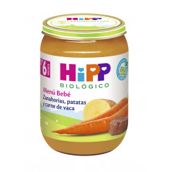 HiPP Potito Zanahoria, Patata y Vaca 190 gramos