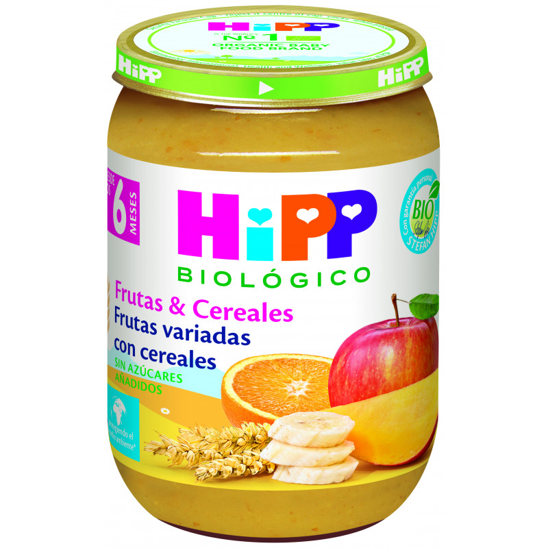 HIPP Frutas Potito com Cereais 190 gramas