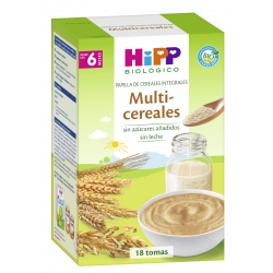 HIPP mingau orgânico multigrãos 400 gramas