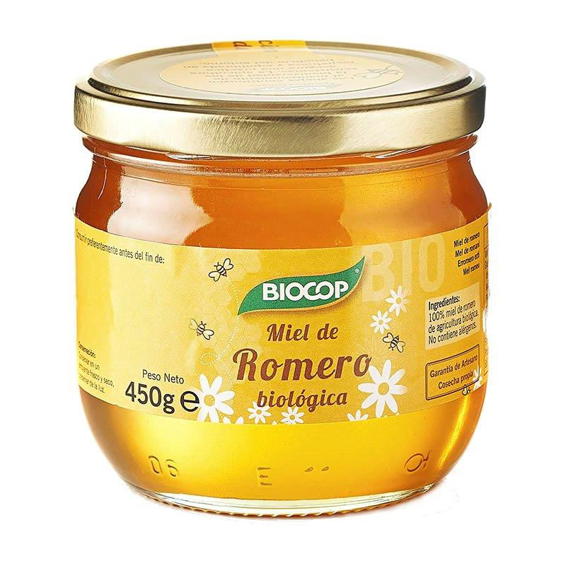 Miel de romarin Biocop 450 grammes