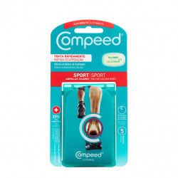 Compeed Ampoules Sport Heels 5 Curativos