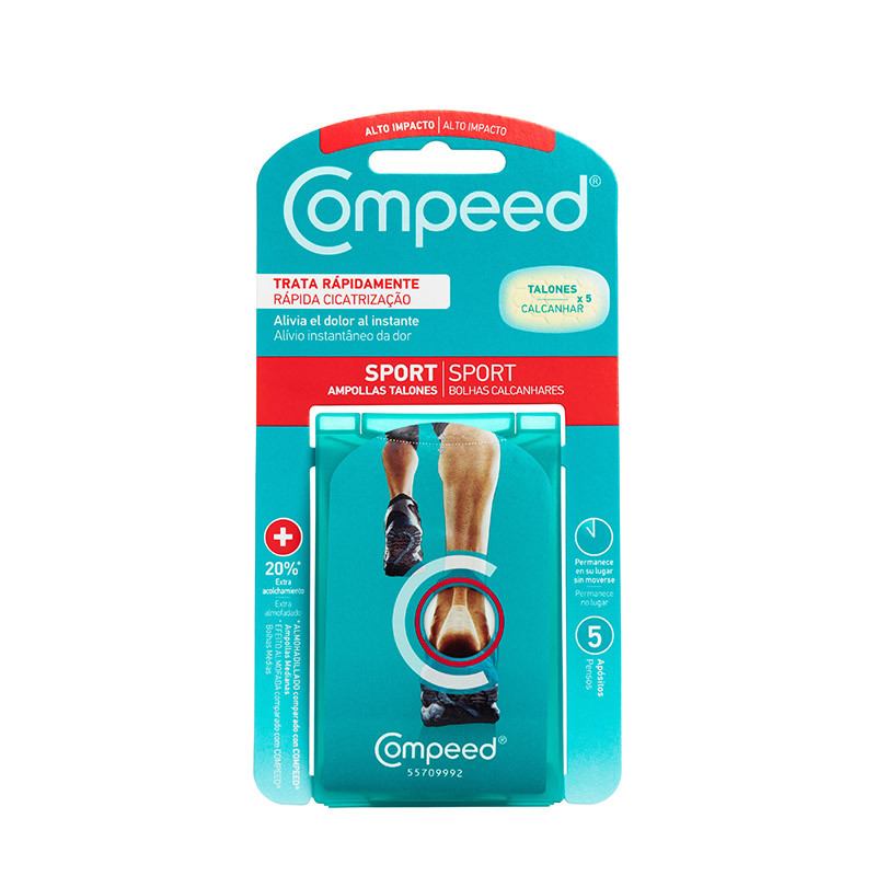 Compeed Sport ampoules Heels 5 Dressings