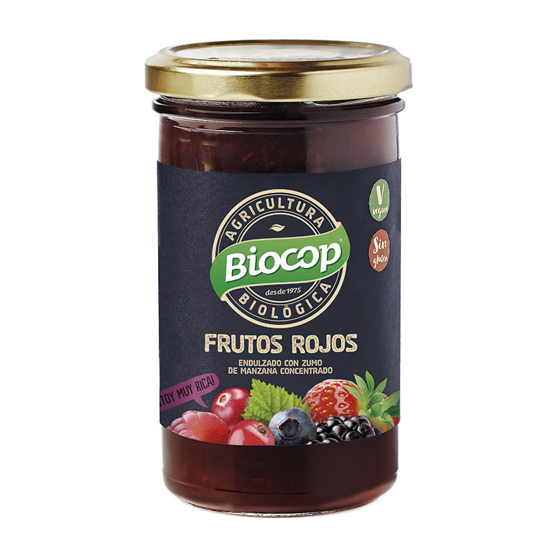 Compota de Frutos Rojos Biocop 265 gramos