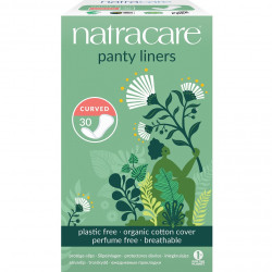 Natracare Curved Panty Liner 30 pcs