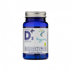 Vitamina D3+ Veggunn 30 cápsulas vegetais