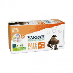 Pate Pack Perro Yarrah 6x150 gr