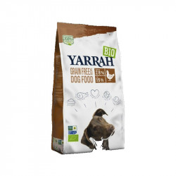 Eu alimento frango sem cereal cão Yarrah 2KG