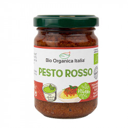 Pesto Rosso Vegano Bio Orgánica 140 gr