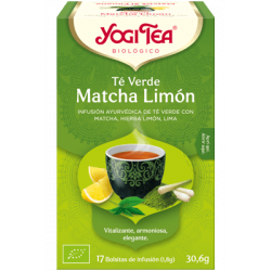 Yogi Tea Matcha Zitrone Grüner Tee 17 Beutel