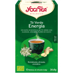 Yogi Tea Thé Vert Energie 17 sachets