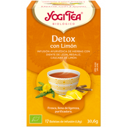 Yogi Tea Detox con Limón 17 bolsas
