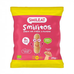 Smileat Smilitos Morango/Vermes de Banana 25gr