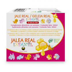 Ghf Jalea Real Infantil 20 Ampollas