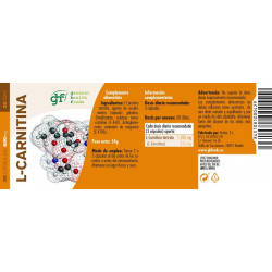 Ghf L-Carnitina 90 cápsulas