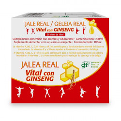 Ghf Royal Jelly Gin Real-Plus 20 ampolas