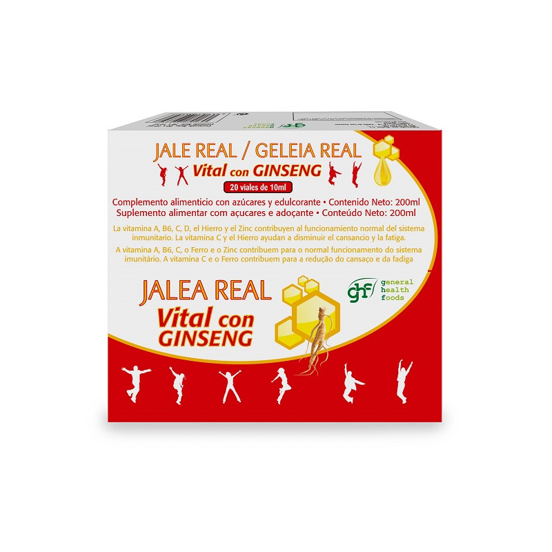 Ghf Jalea Real Gin Real-Plus 20 ampollas