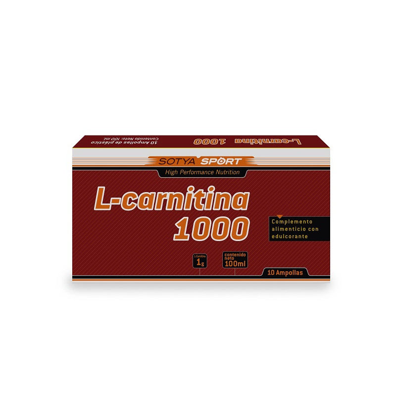 Sotya L-Carnitina 10 Ampollas 1000mg