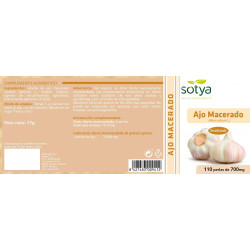 Sotya Macerated Garlic 110 pearls