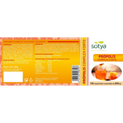 Sotya Propóleo con Equinácea y Vitamina C 100 comprimidos