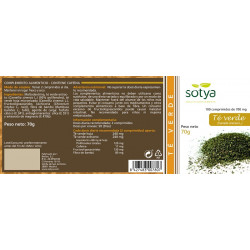 Sotya Té Verde 100 comprimidos