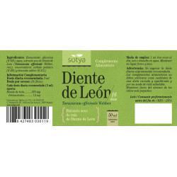 Sotya Extracto de Diente León 60ml