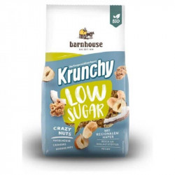 Krunchy Low Sugar Nut Muesli barnhouse 375gr