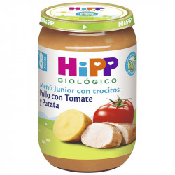 Tarro Pollo, Tomate y Patata HiPP 220gr