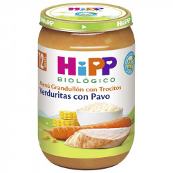 Jar of Vegetables and Rice with Turkey HIPP 220gr