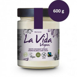 Crema Blanca Coco La vida Vegan 600gr