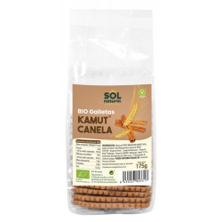 Sol Natural Kamut e Biscoitos de Canela Bio 175G