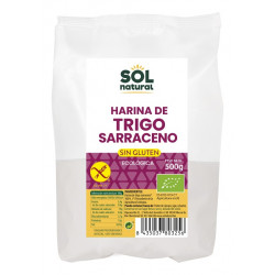 Sol Natural Harina de Trigo Sarraceno Sin Gluten 500 Gr