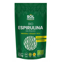 Sol Natural Spirulina in Polvere 125 gr
