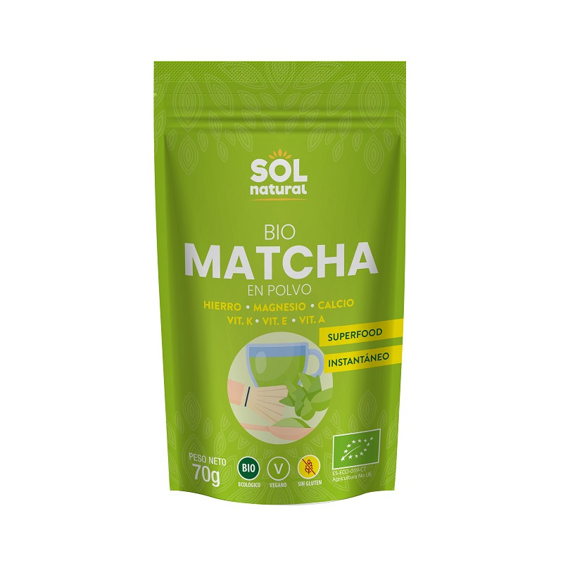 Sol Natural Matcha Pulver 70 gr