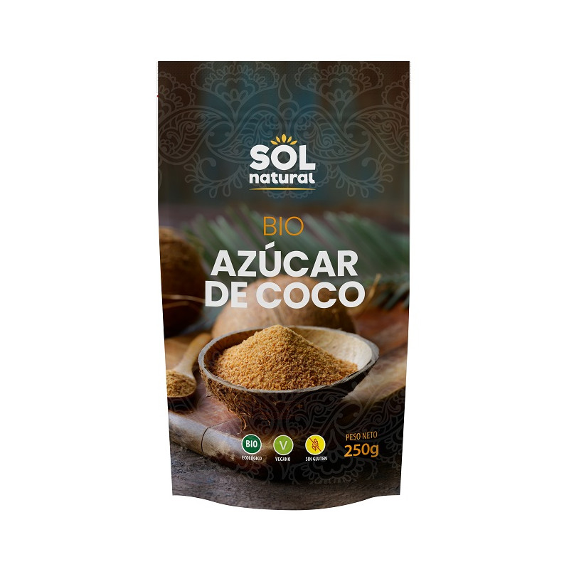 Sol Natural Açúcar de Coco 250 gr