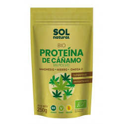 proteína de cânhamo Sol Natural 250 gr