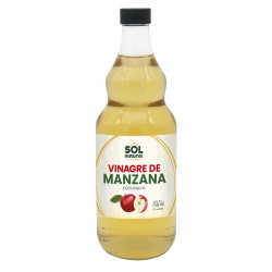 vinagre de cidra de maçã Sol Natural 750 ml