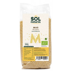 Sol Natural Organic Peeled Millet 500g