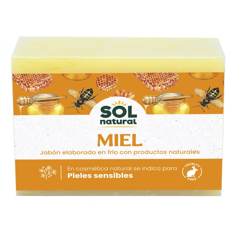 Sol Natural Honey Soap 100gr