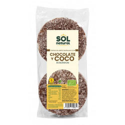 Sol Natural Tortas Arroz Chocolate y Coco sin Gluten 100g