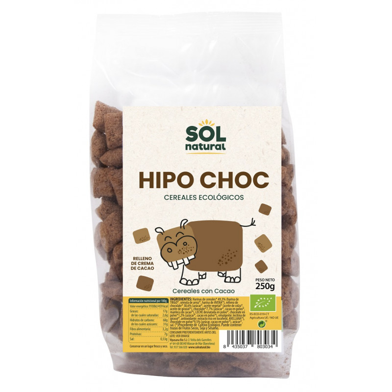 Sol Natural Cereales Hipo Choc 250g