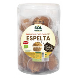 Sol Natural Bote Magdalenas de Chocolate con Espelta 15 uds