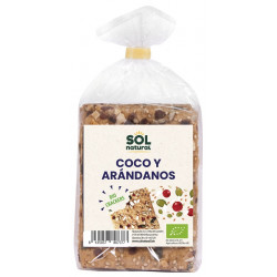 Sol Natural Crackers de Arándanos y Coco 200g