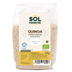 Sol Natural Puffed Quinoa 125g