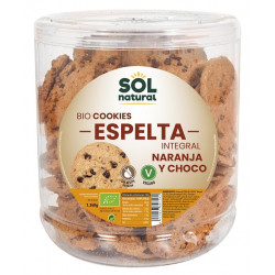 Sol Natural Bote Cookies Espelta Naranja y Chocolate